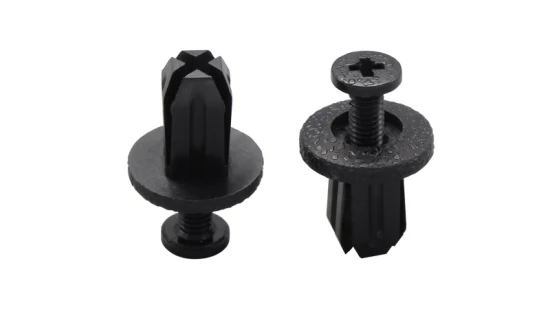 GM111 Plastic Injection Automobile Bumper Clip Rivet Cross Head Screw in Expansion Rivet