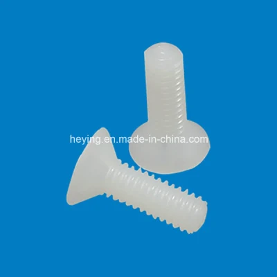 Plastic Nylon Oval Head Screw, China OEM ODM Plastic Fastener Manufacturer